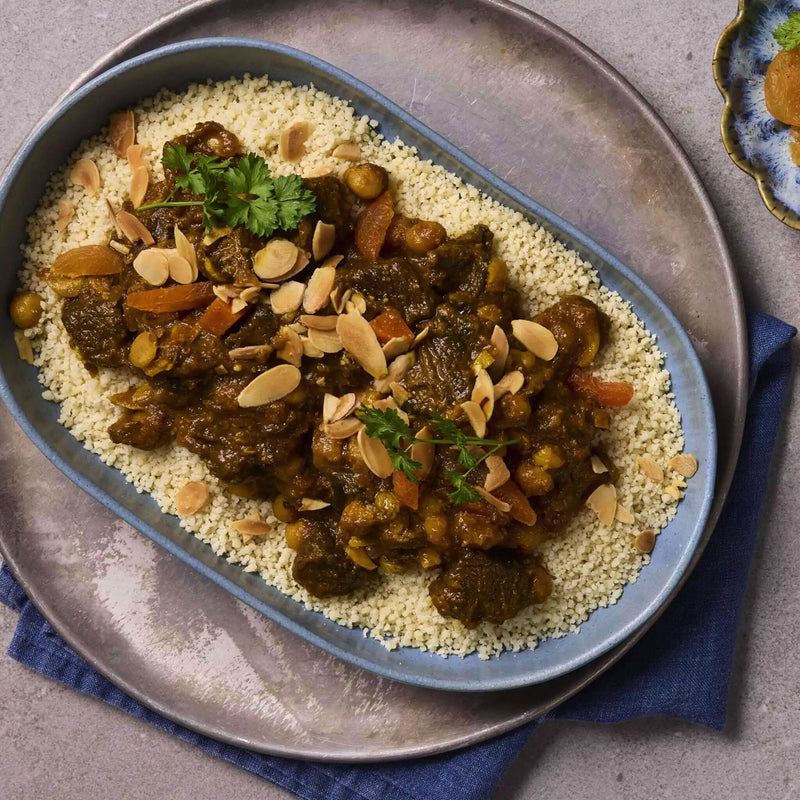Slow-Cooked Moroccan Beef with Couscous - Proactive Foods 