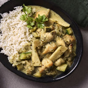 Thai Green Chicken Curry with Rice - Proactive Foods 