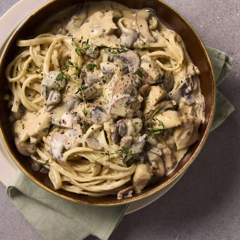 Creamy Chicken Alfredo with Tagliatelle - Proactive Foods 
