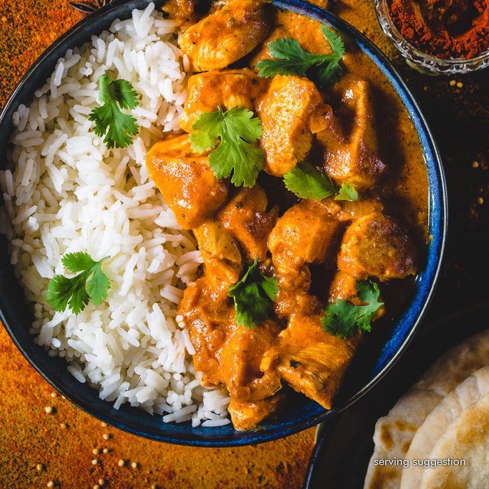 Mild & Creamy Butter Chicken - with Rice (300g) - Proactive Foods #