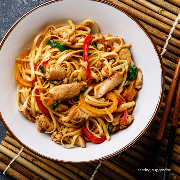 Honey Soy Chicken Stir Fry - with Noodles (300g) - Proactive Foods #