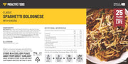 Classic Spaghetti Bolognese with Cheese - Proactive Foods 