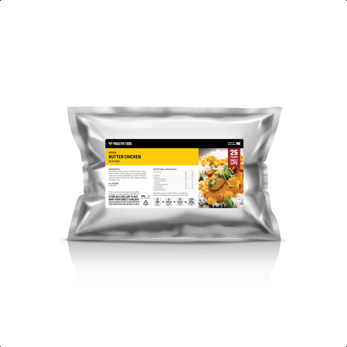 Indiese botterhoender - met rys (300g)