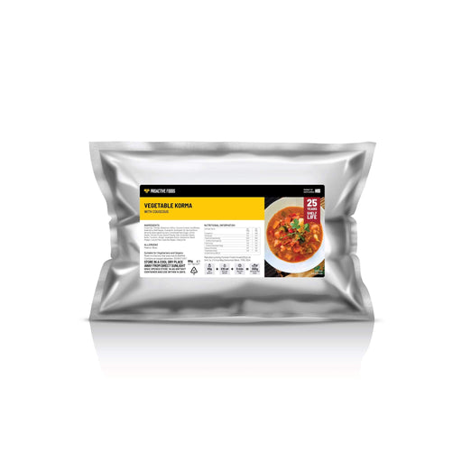 Vegetable Korma - with Couscous (300g) - Proactive Foods