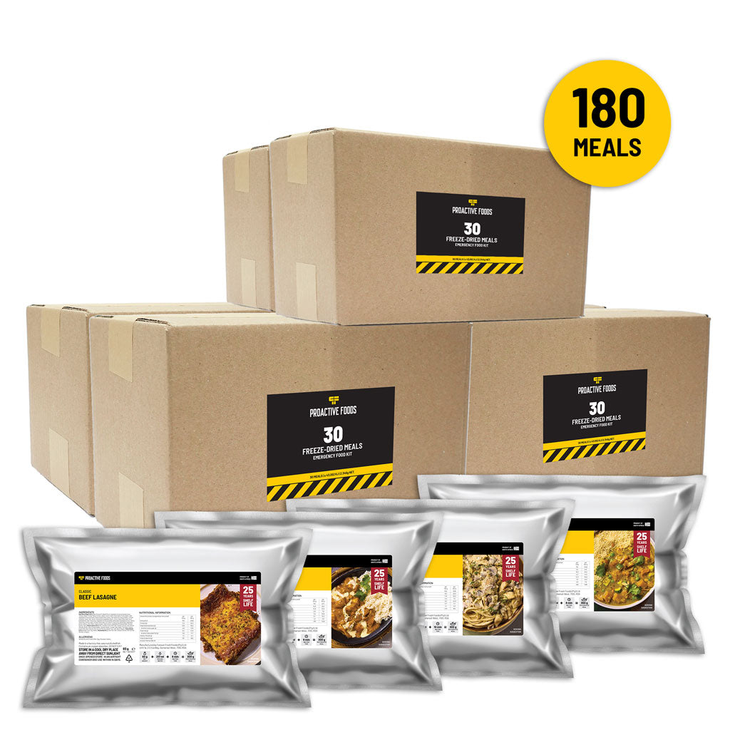 Emergency Food Kits | 30 to 2160 Meal Packs | 25-Year Shelf Life!