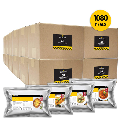 Emergency Food Kit | Mega-1080 - Proactive Foods