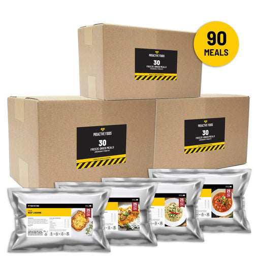 Emergency Food Kit | Serious-90 - Proactive Foods