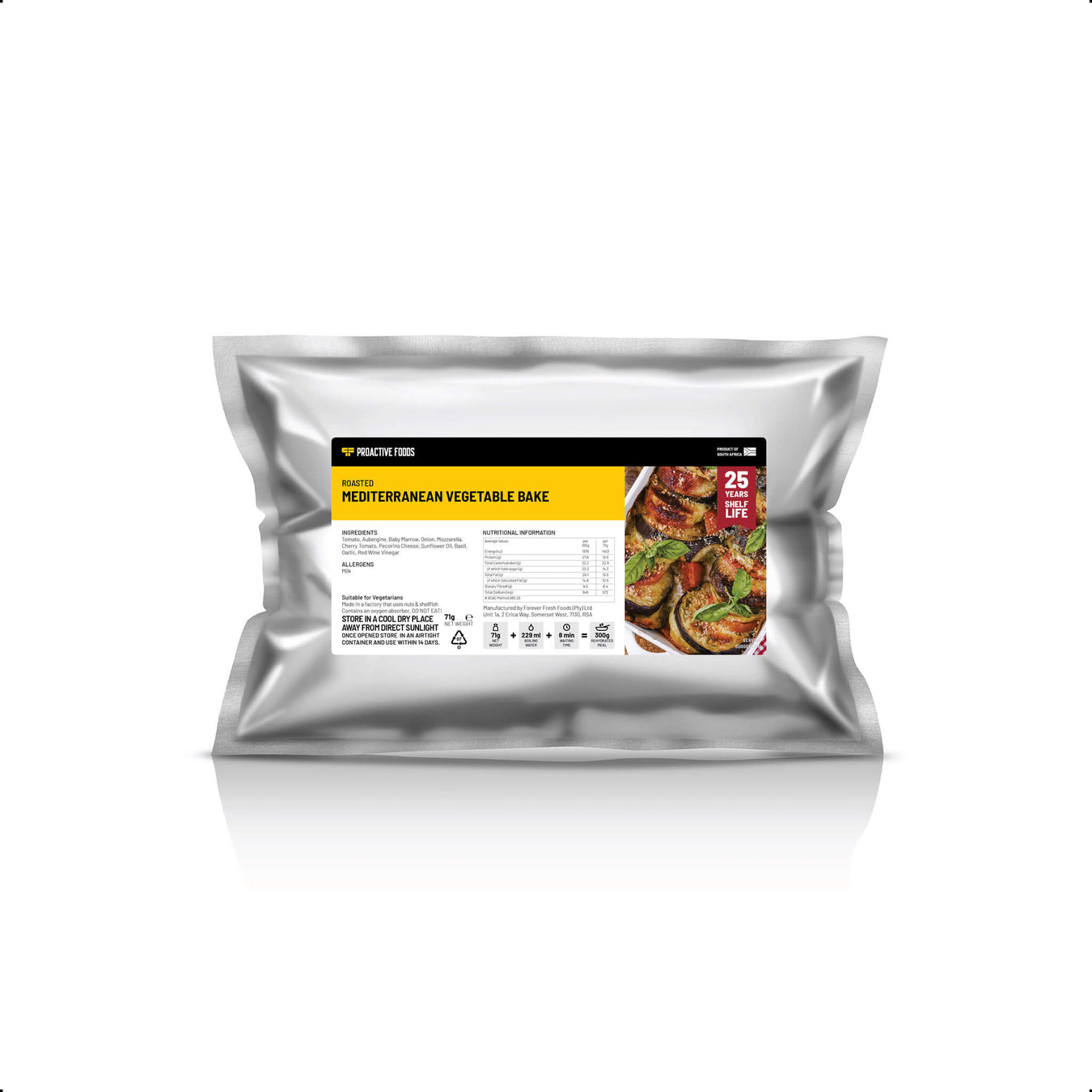 Freeze-Dried Meals | Vegetarian