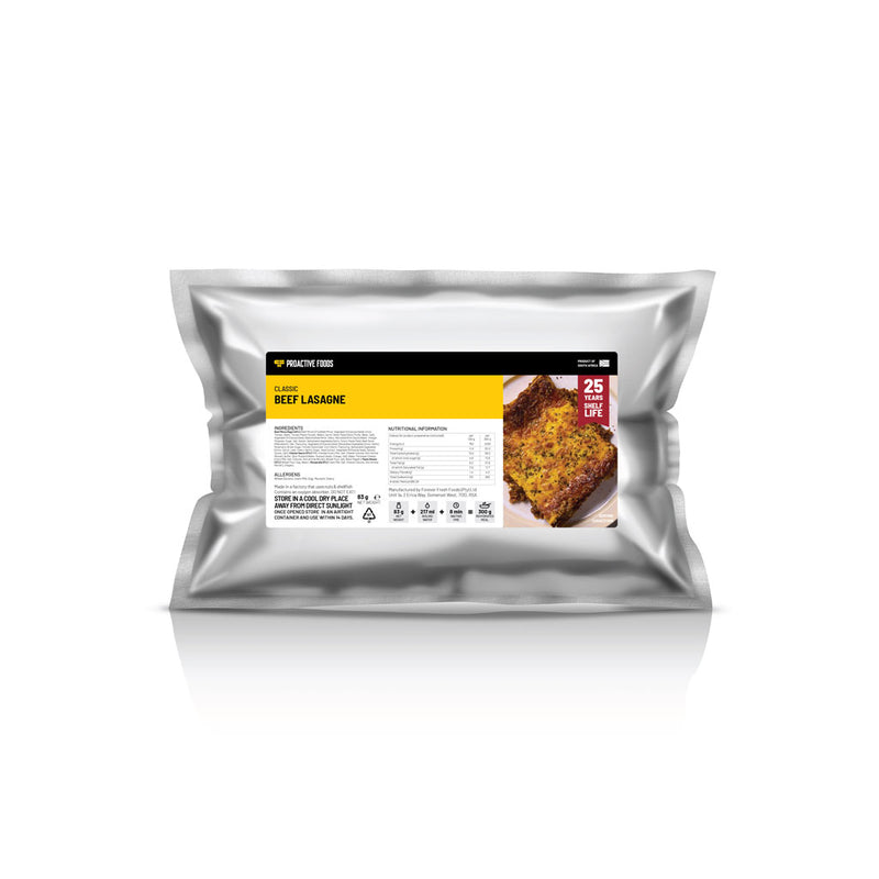 Classic Beef Lasagne - Proactive Foods 