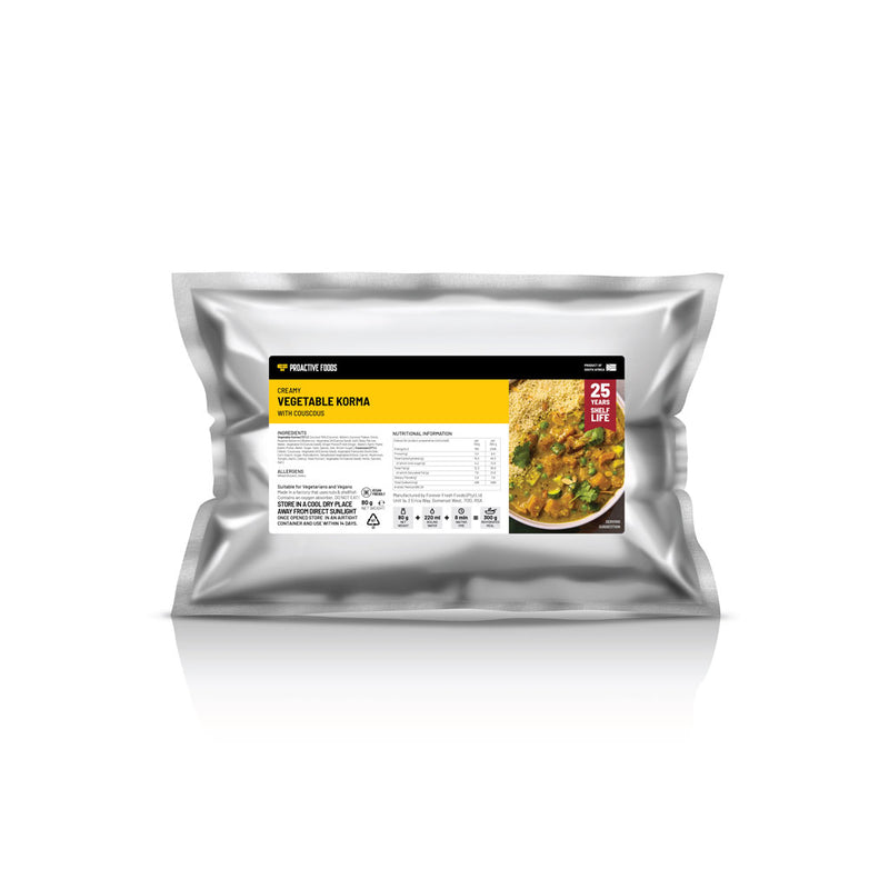 Creamy Vegetable Korma with Couscous - Proactive Foods 