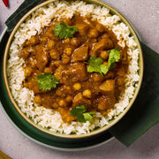 Mild Sweet Potato and Chickpea Curry with Rice - Proactive Foods 