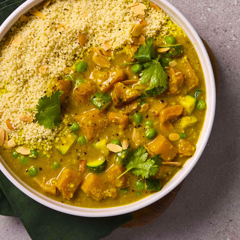 Creamy Vegetable Korma with Couscous - Proactive Foods 