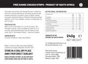Freeze-Dried Chicken Strips - Free Range - 1kg - Proactive Foods #