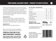 Freeze-Dried Beef Mince - Free Range - 1kg - Proactive Foods #