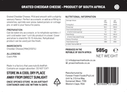 Freeze-Dried Cheddar Cheese - Grated - 1kg - Proactive Foods #